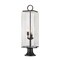 Z-Lite Sana 3 Light Outdoor Pier Mounted Fixture, Black And Seedy 592PHBR-553PM-BK - alternate 1